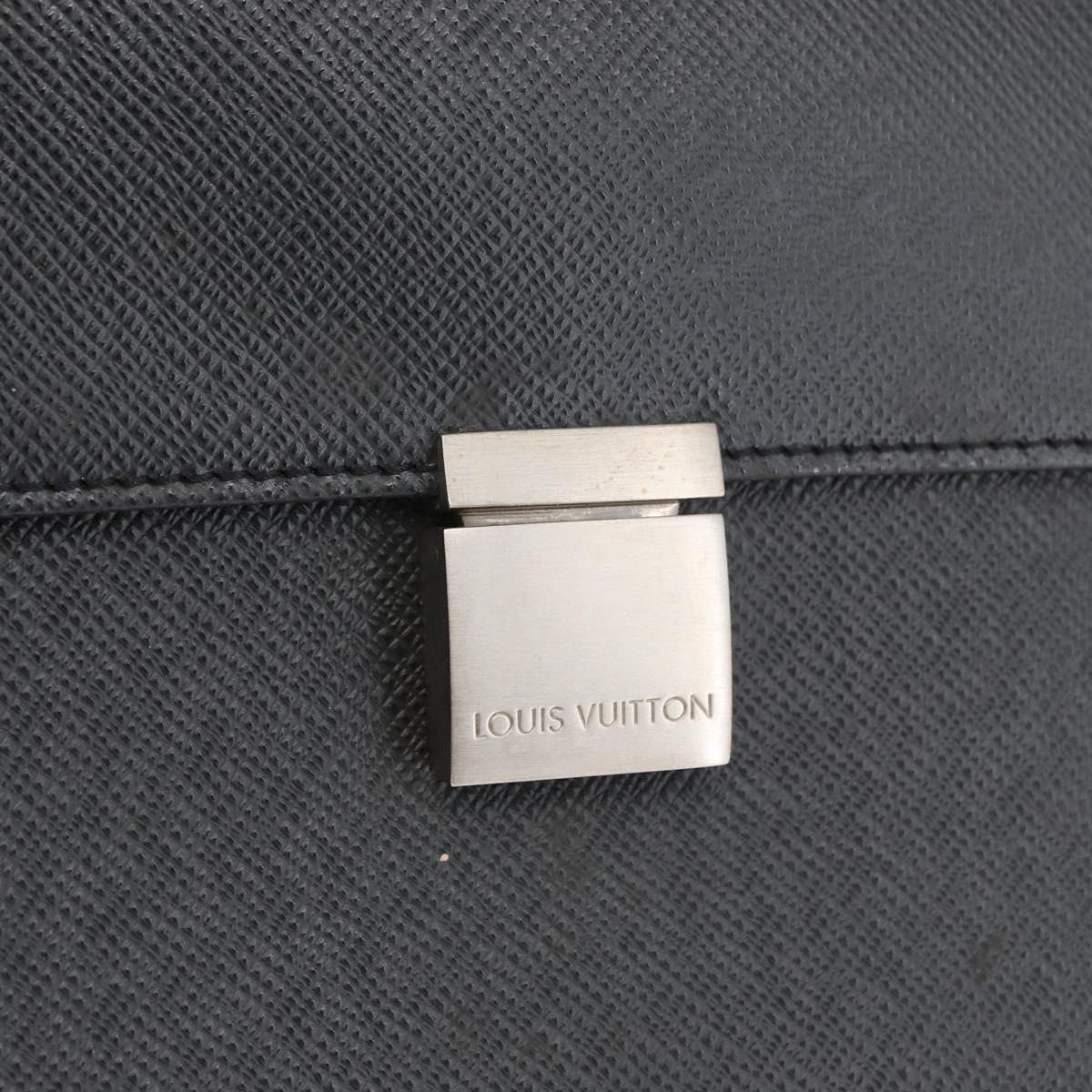 LOUIS VUITTON Taiga Tobol Business Bag Ardoise M30792 LV Auth bs33959