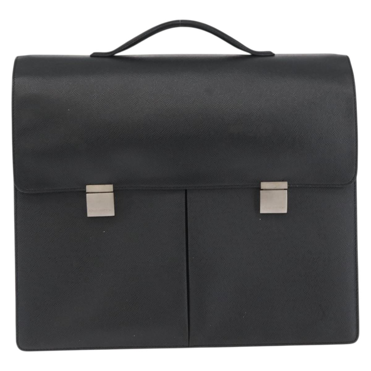 LOUIS VUITTON Taiga Tobol Business Bag Ardoise M30792 LV Auth bs33959