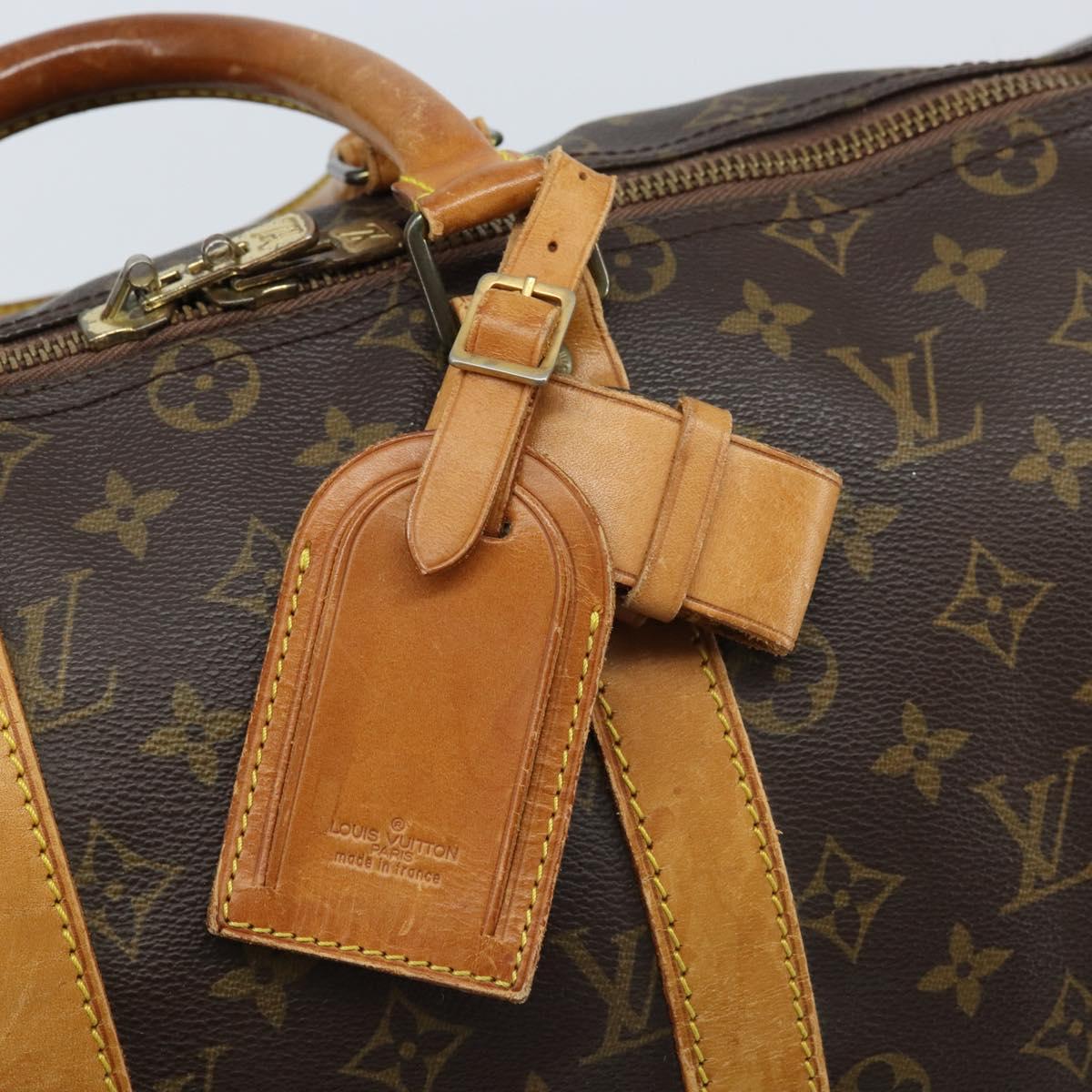 LOUIS VUITTON Monogram Keepall 45 Boston Bag M41428 LV Auth bs33963