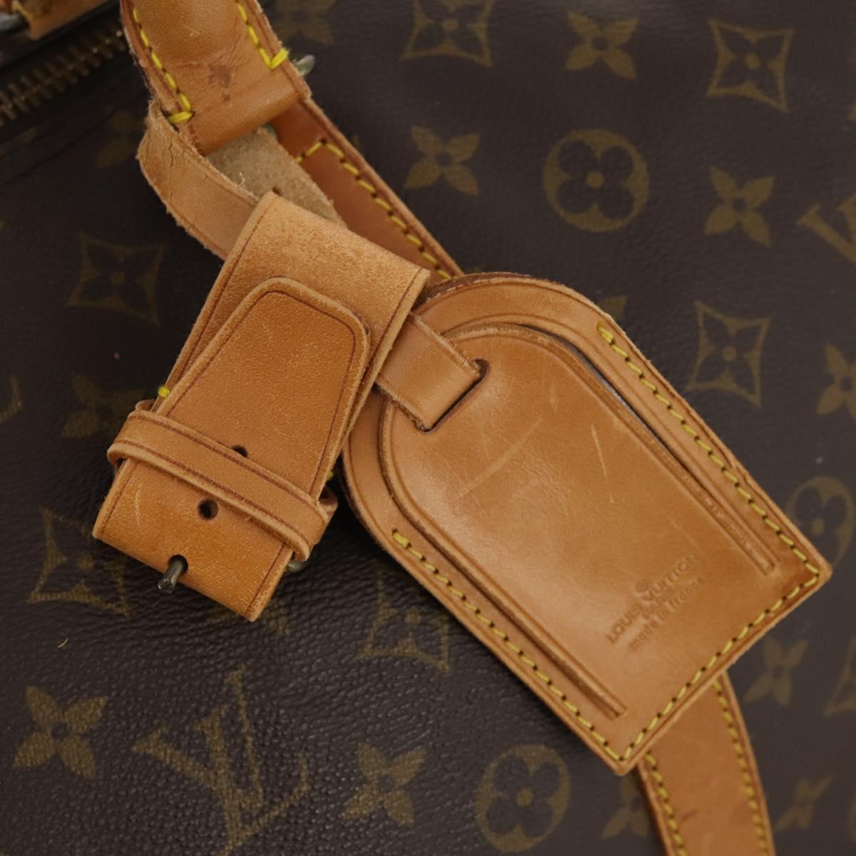 LOUIS VUITTON Monogram Keepall Bandouliere 60 Boston Bag M41412 LV Auth bs33965