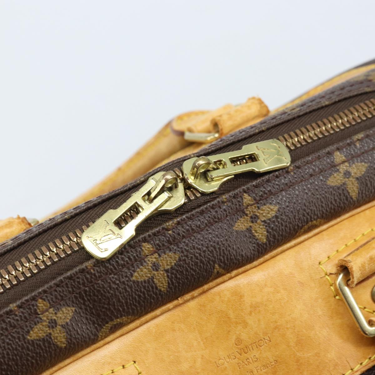 LOUIS VUITTON Monogram Alize 24H Earl Boston Bag M41399 LV Auth bs33966