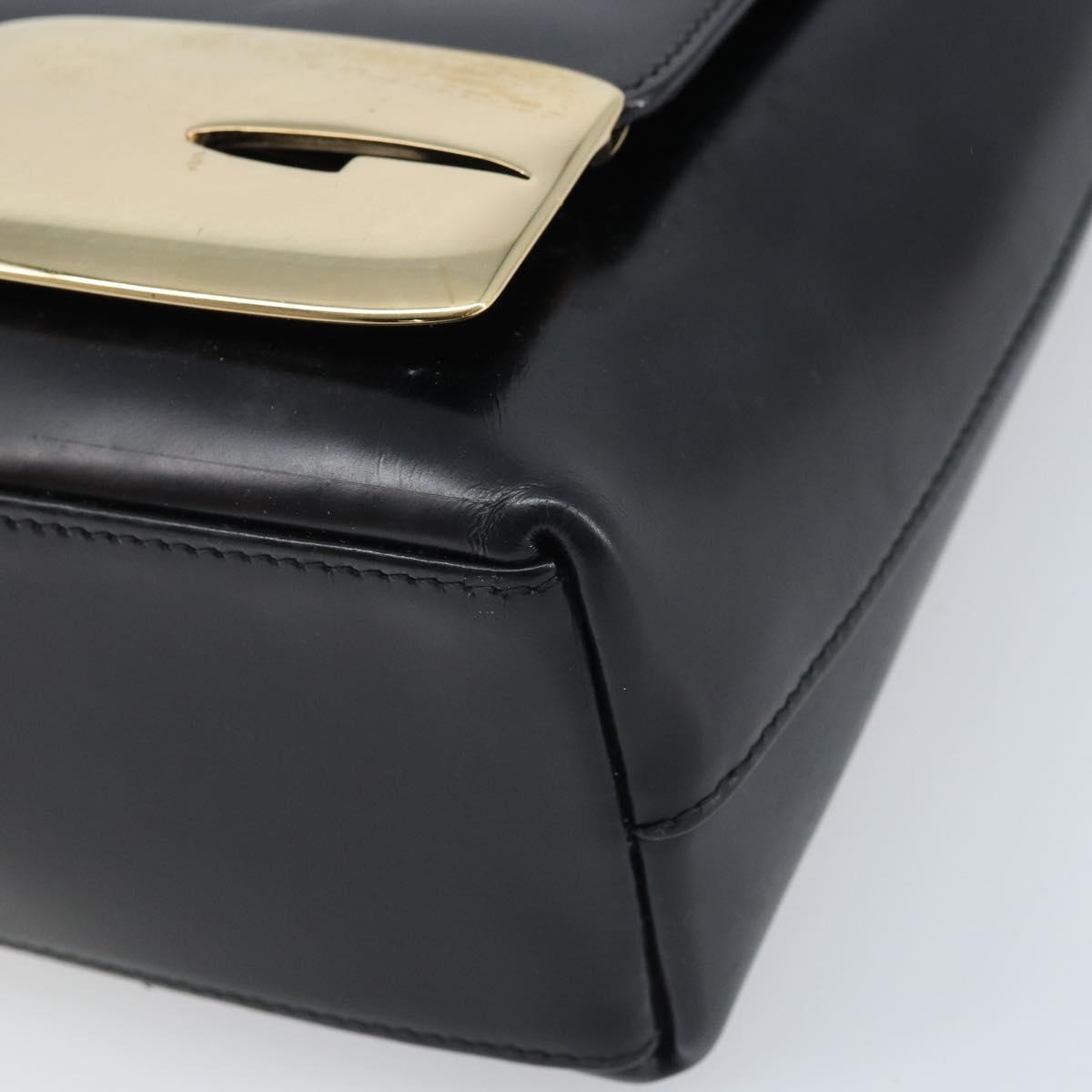 GUCCI Tote Bag Leather Black 002 2113 0483 Auth bs33978
