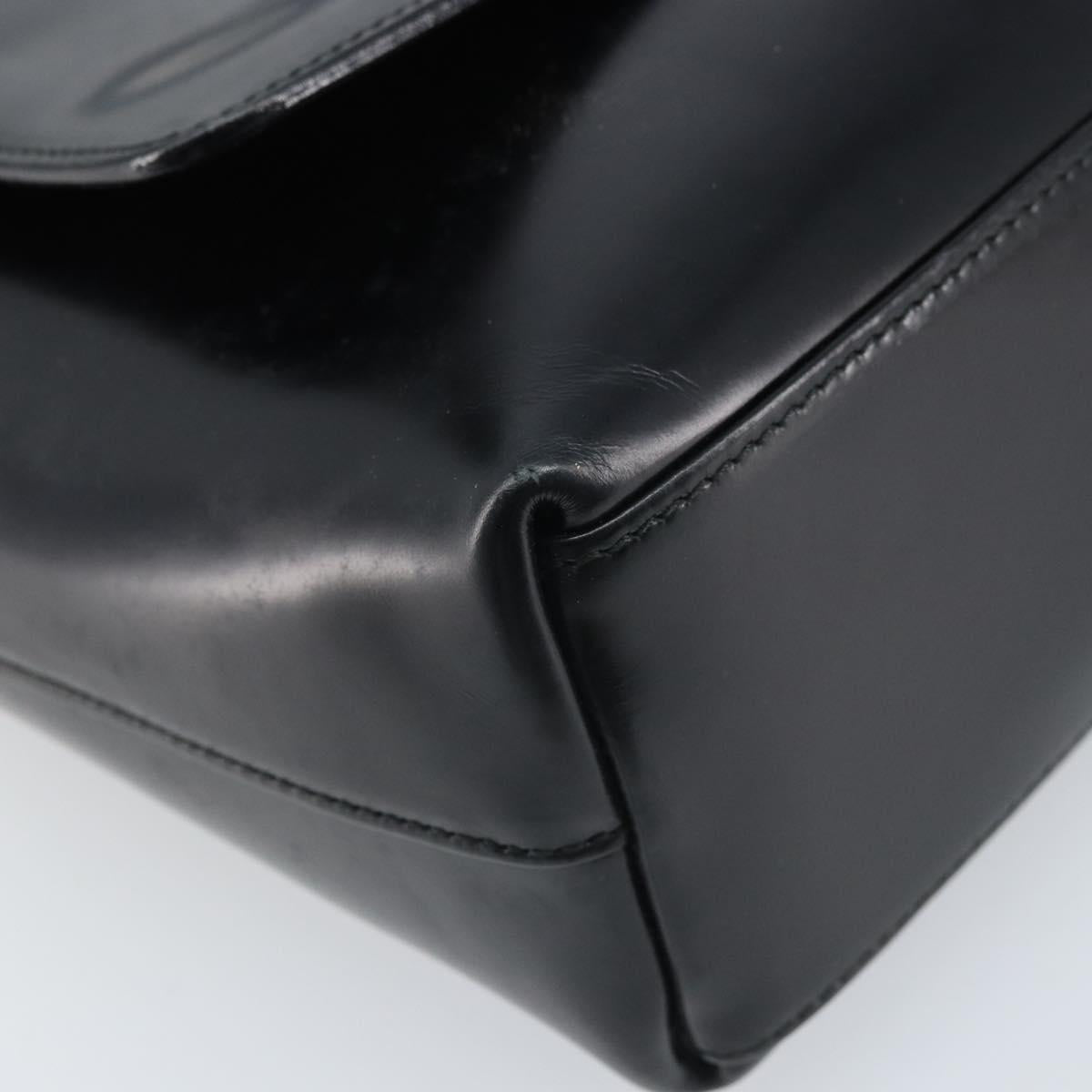 GUCCI Tote Bag Leather Black 002 2113 0483 Auth bs33978