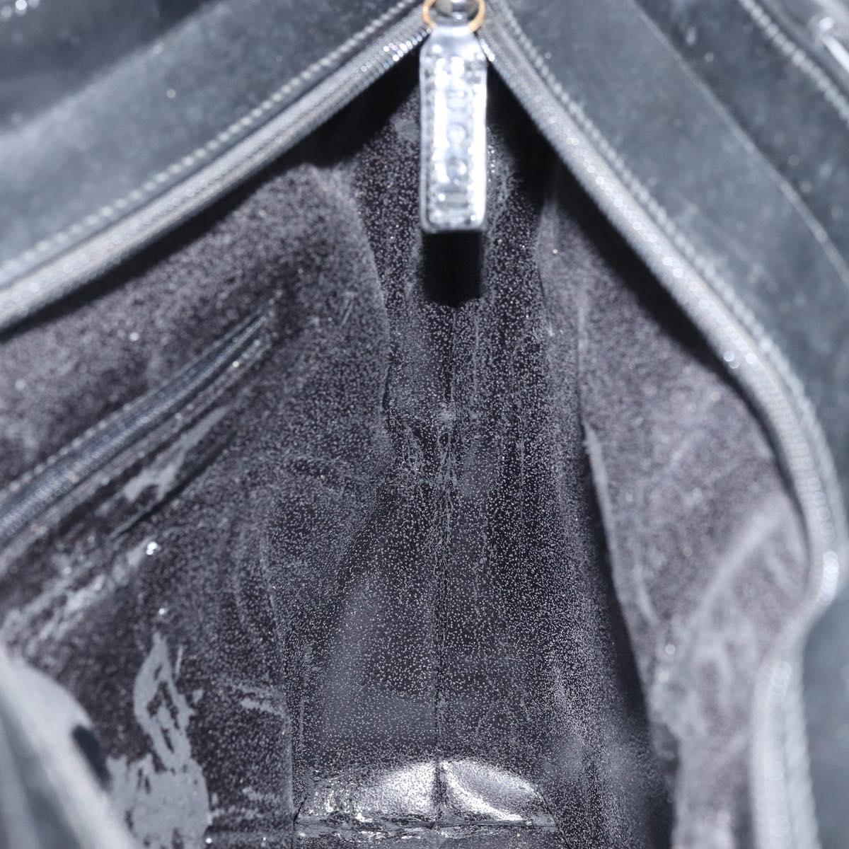 GUCCI Tote Bag Leather Black 002 2113 0483 Auth bs33978
