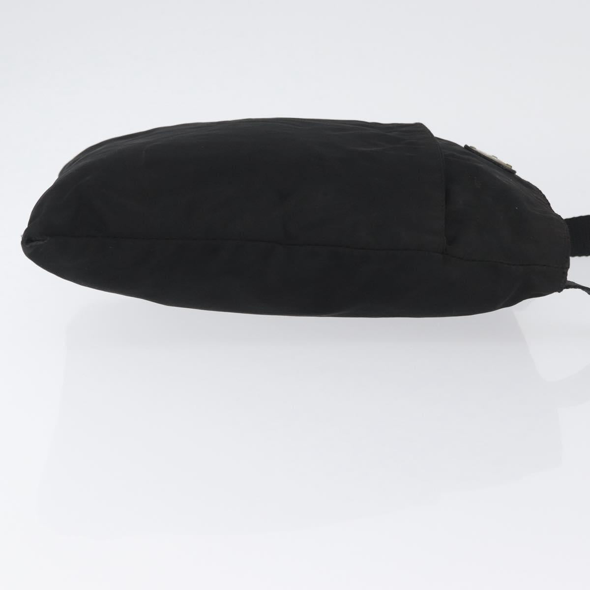PRADA Shoulder Bag Nylon Black Auth bs33979
