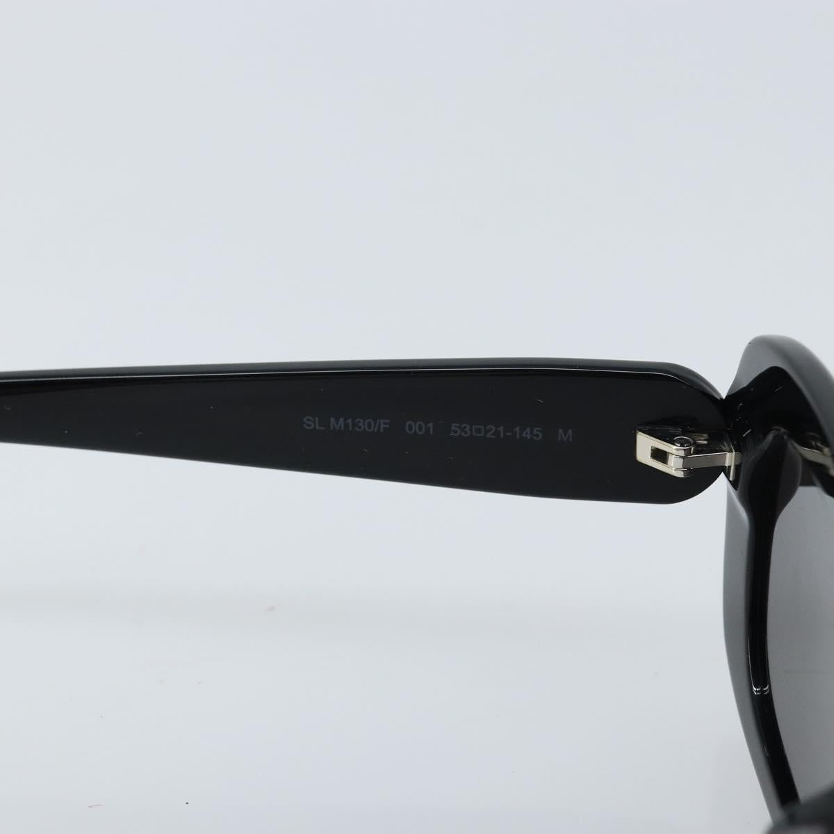 SAINT LAURENT Sunglasses plastic Black Auth bs33992