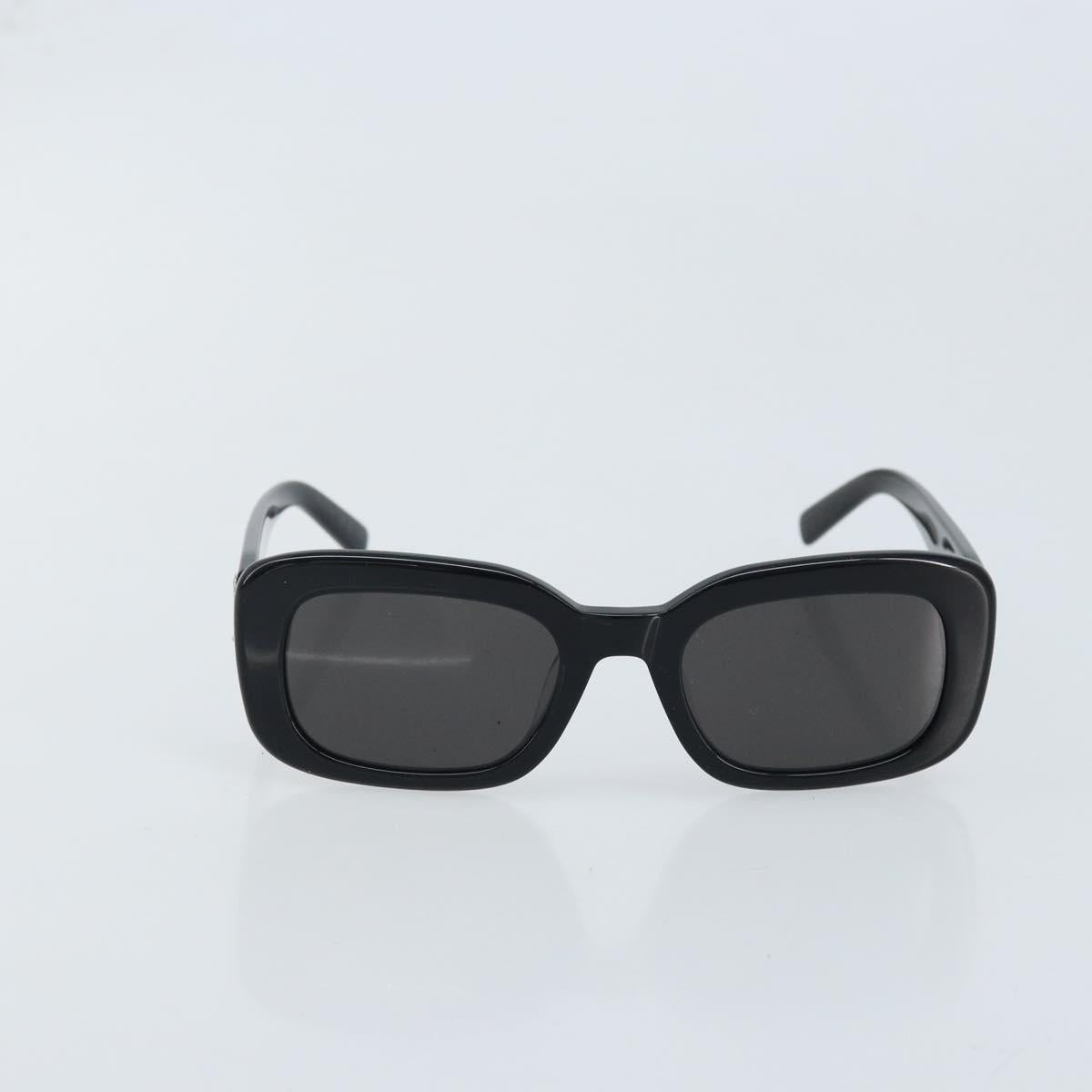 SAINT LAURENT Sunglasses plastic Black Auth bs33992