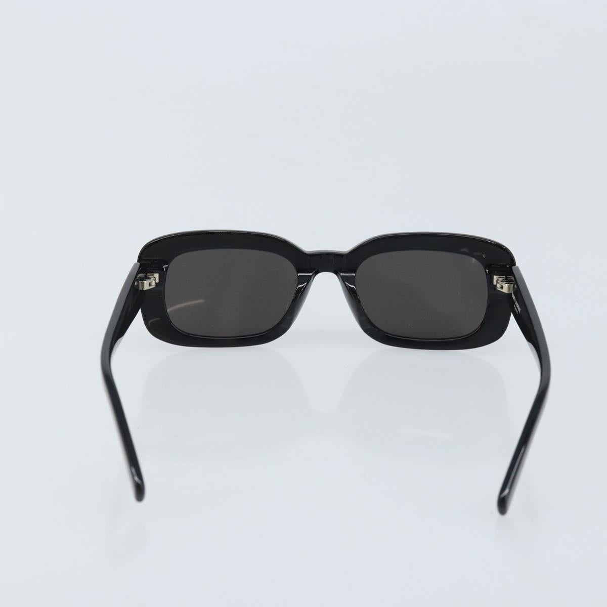 SAINT LAURENT Sunglasses plastic Black Auth bs33992