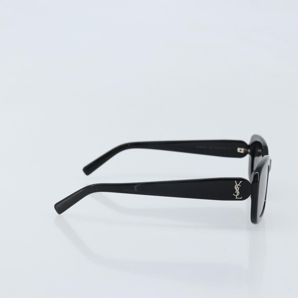 SAINT LAURENT Sunglasses plastic Black Auth bs33992