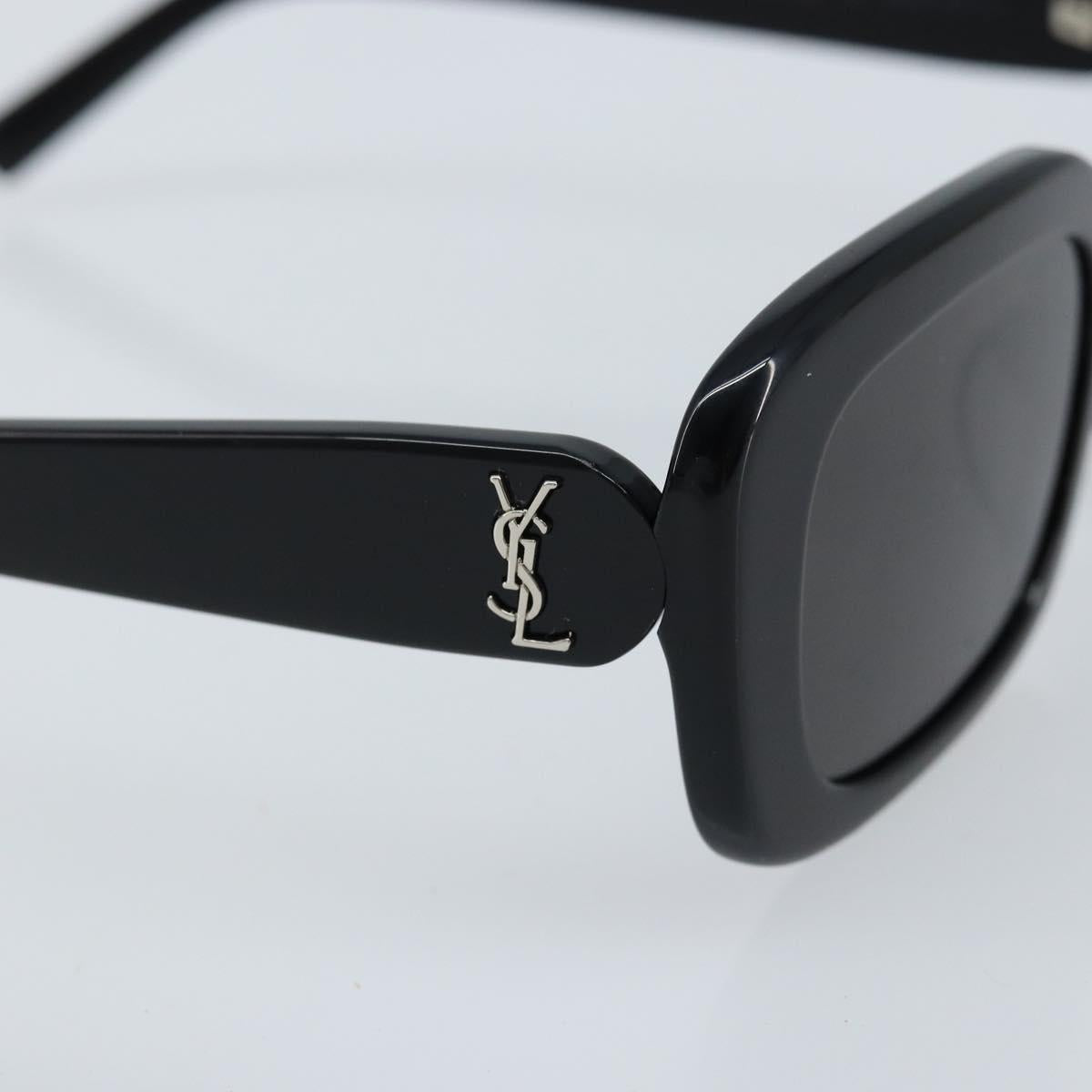 SAINT LAURENT Sunglasses plastic Black Auth bs33992