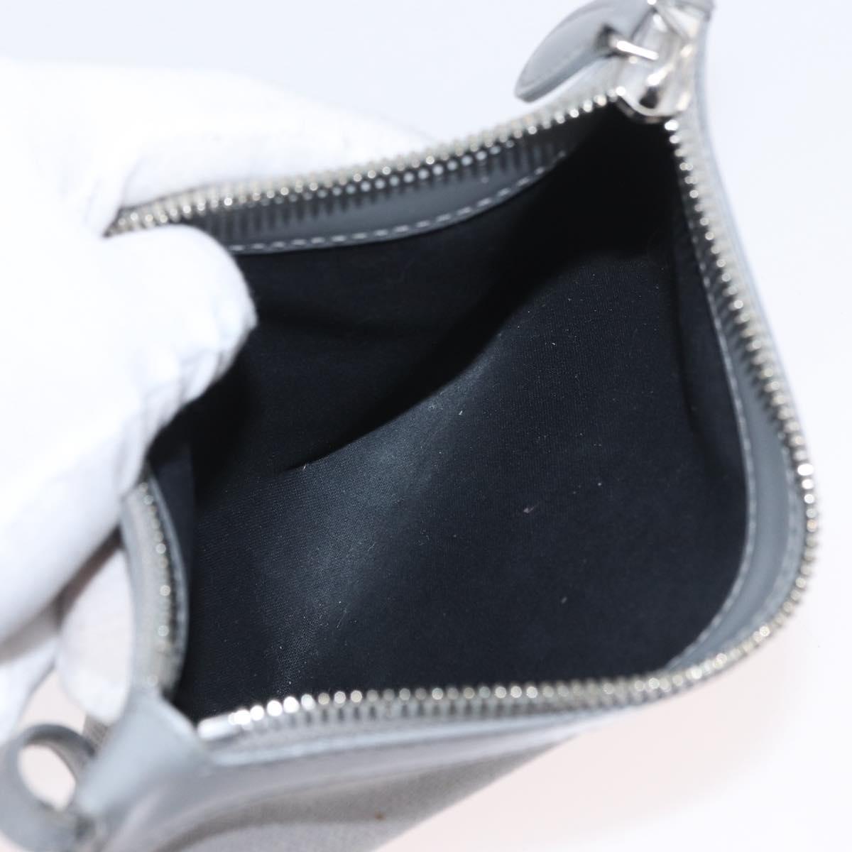 BALENCIAGA Tote Bag Canvas Leather Gray Silver 339933 Auth bs33993