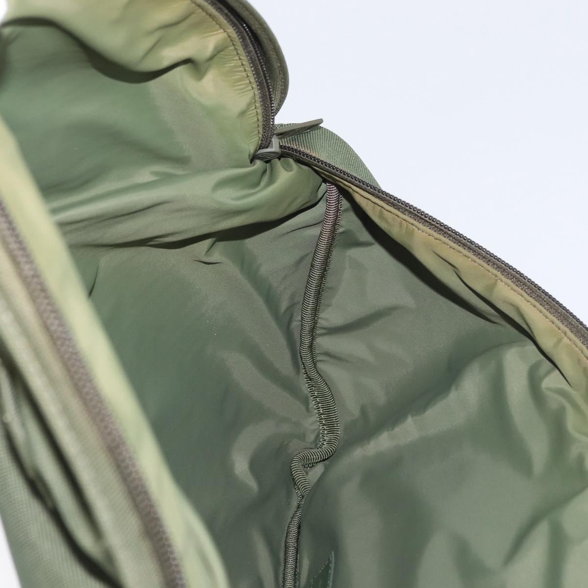 BALENCIAGA Body Bag Canvas Khaki 644035 Auth bs33995