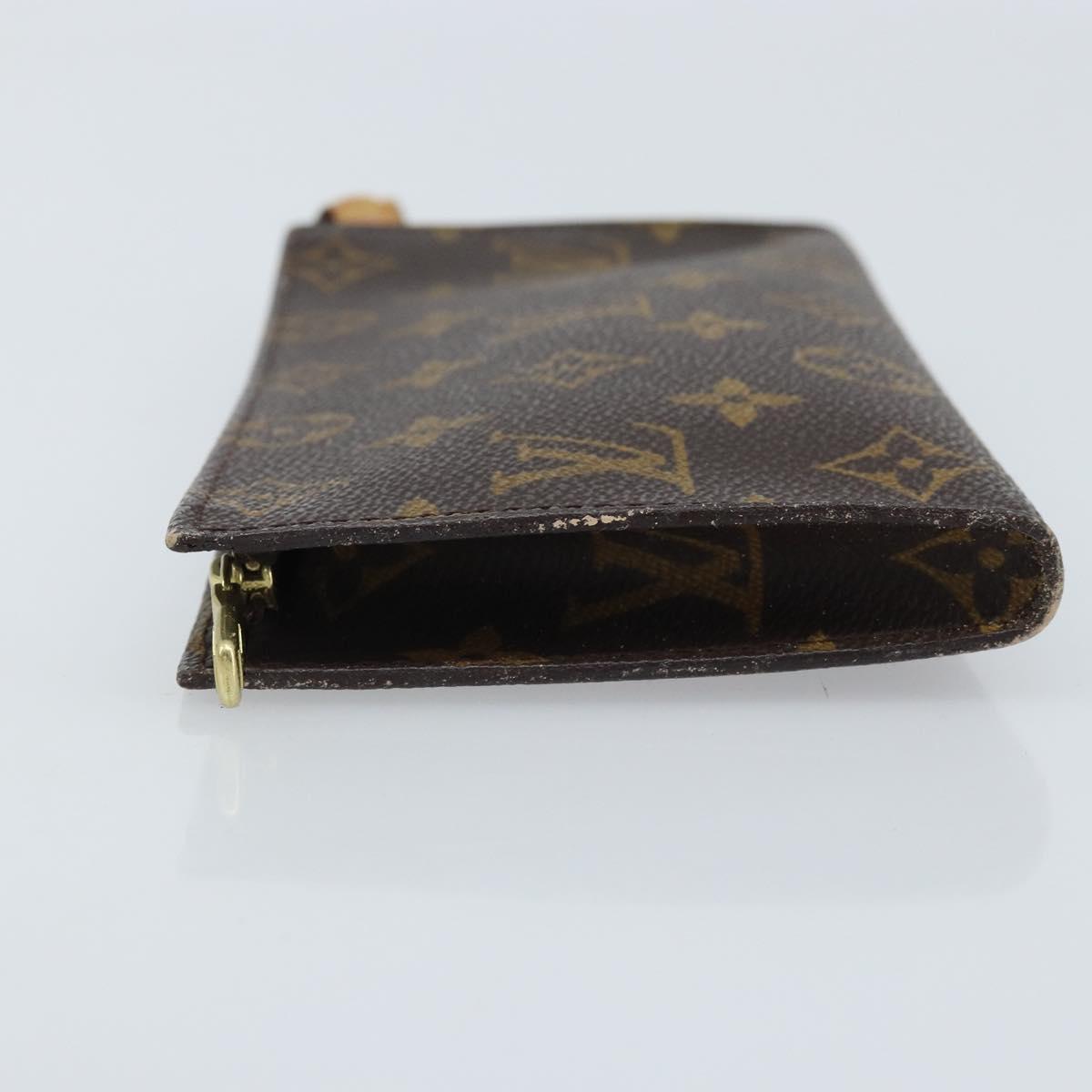 LOUIS VUITTON Monogram Bucket GM Accessory Pouch LV Auth bs33999