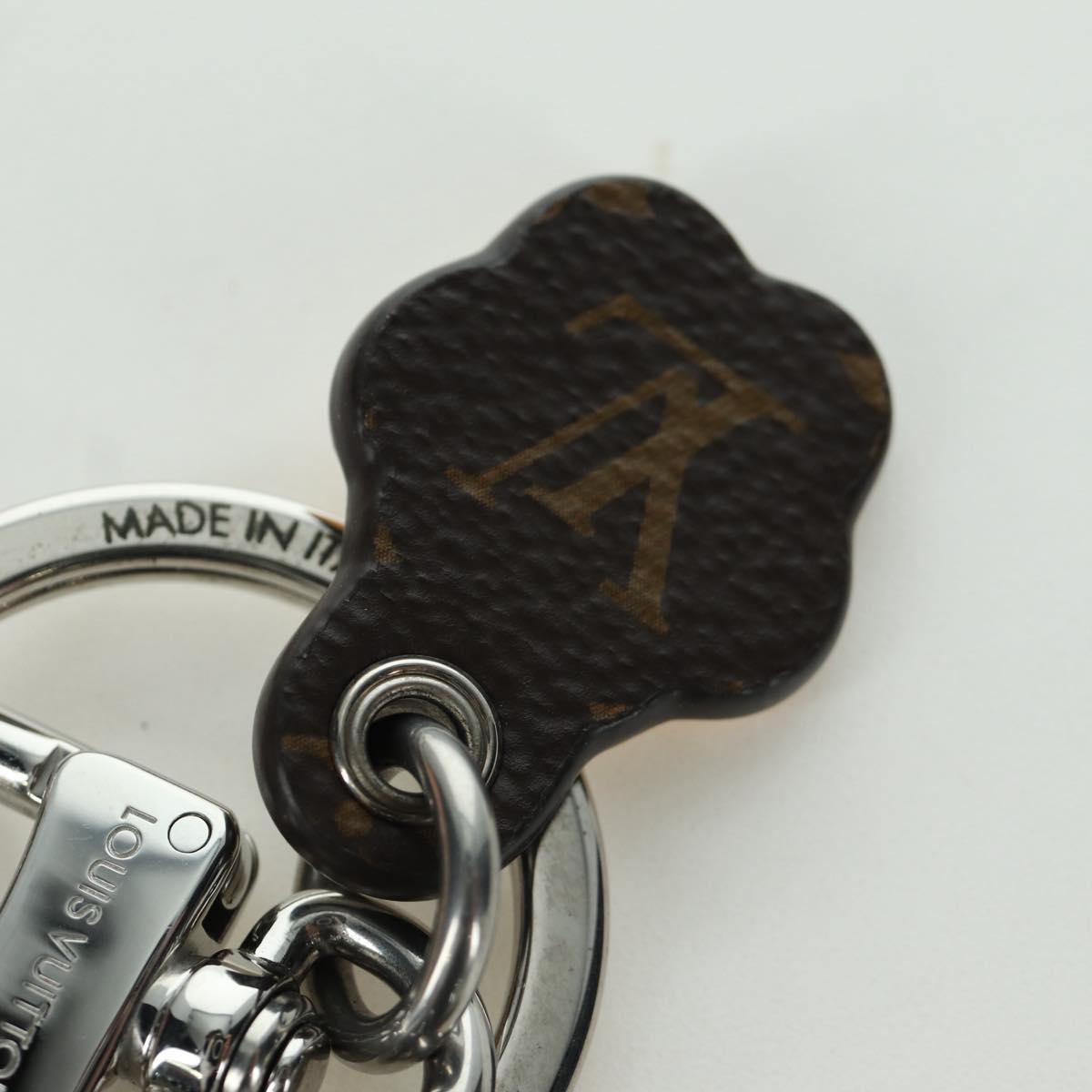 LOUIS VUITTON Monogram Porte Cles LV Shiva Charm Yellow M01199 LV Auth bs34024M