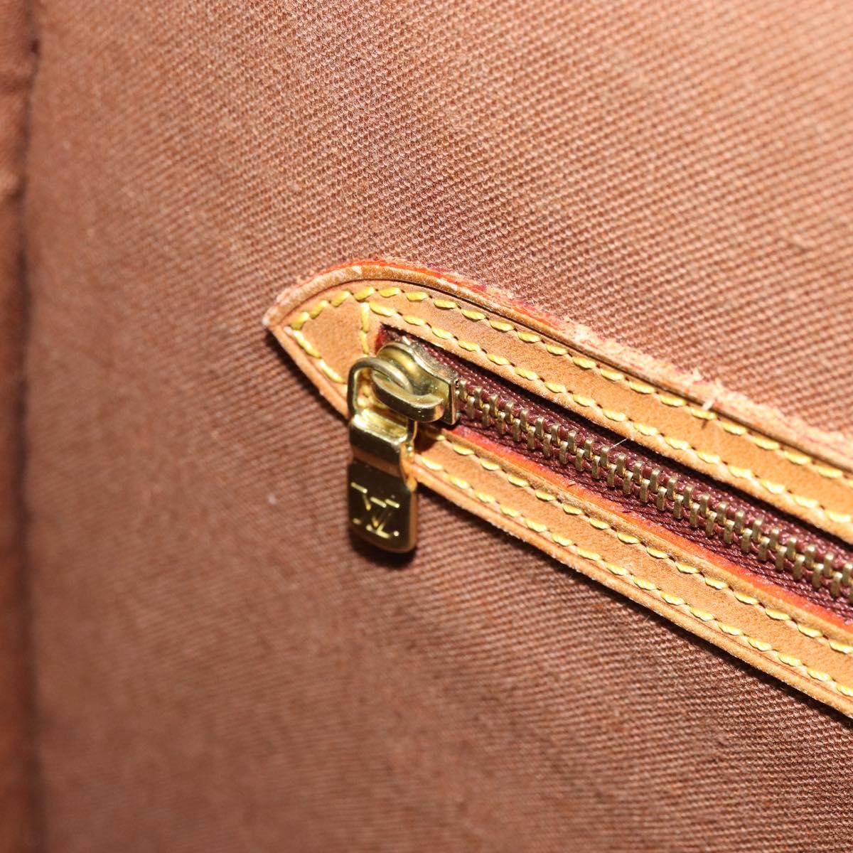 LOUIS VUITTON Monogram Gibeciere GM Shoulder Bag M42246 LV Auth bs34030