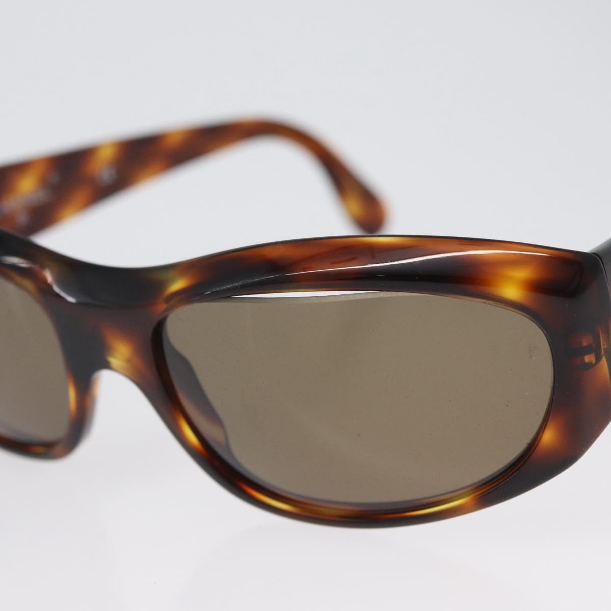 CHANEL Sunglasses plastic Brown CC Auth bs34035