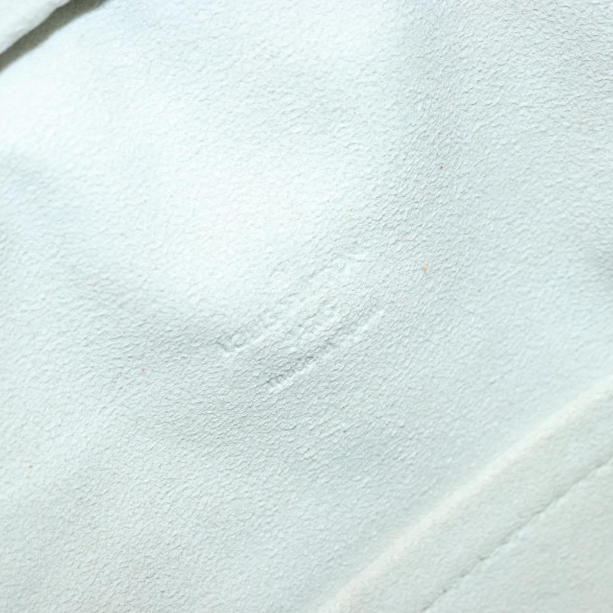 LOUIS VUITTON Monogram Clarkson Shoulder Bag White LV Auth bs34065