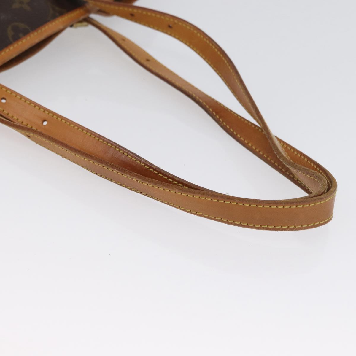 LOUIS VUITTON Monogram Bucket GM Shoulder Bag M42236 LV Auth bs34066