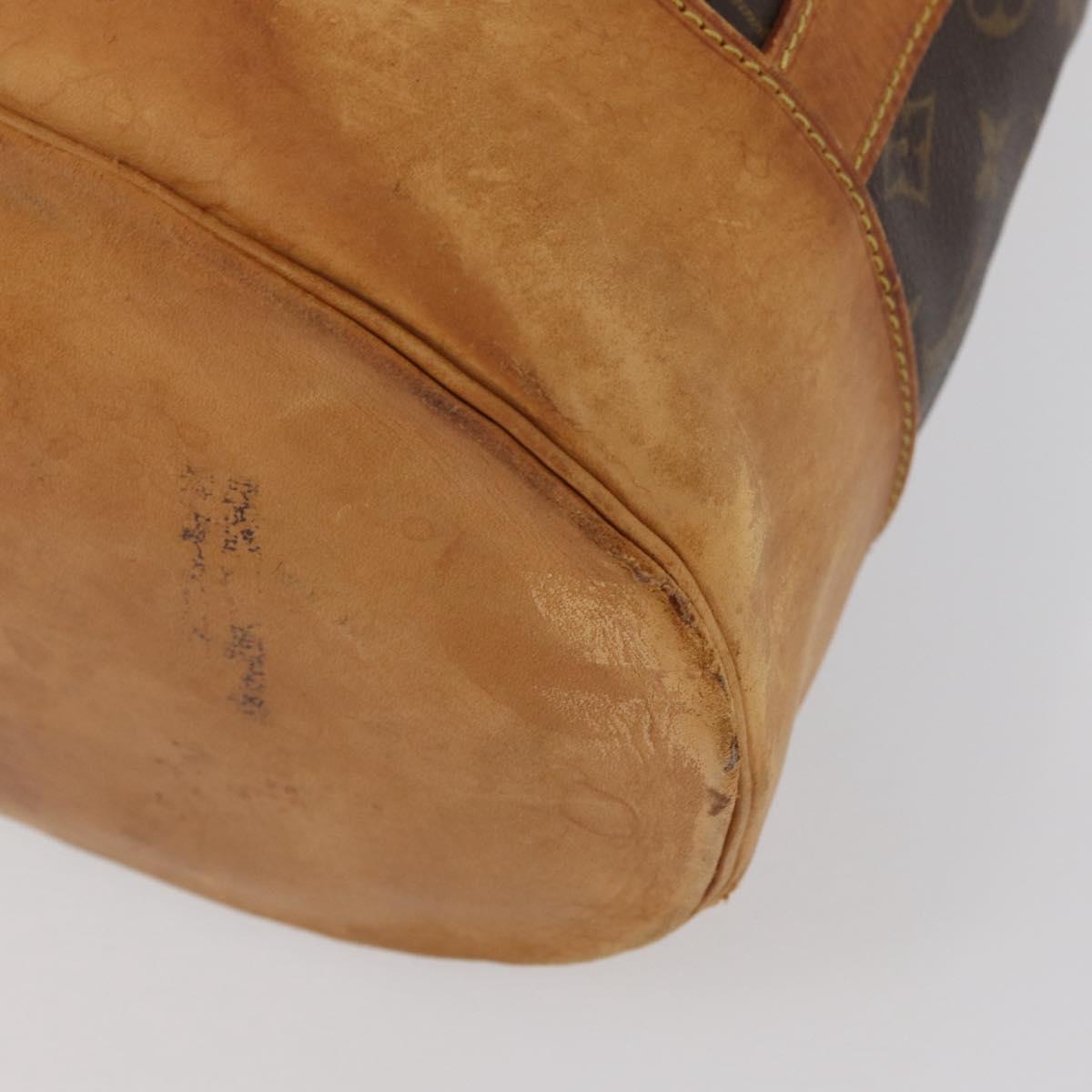 LOUIS VUITTON Monogram Randonnee GM Shoulder Bag M42244 LV Auth bs34074