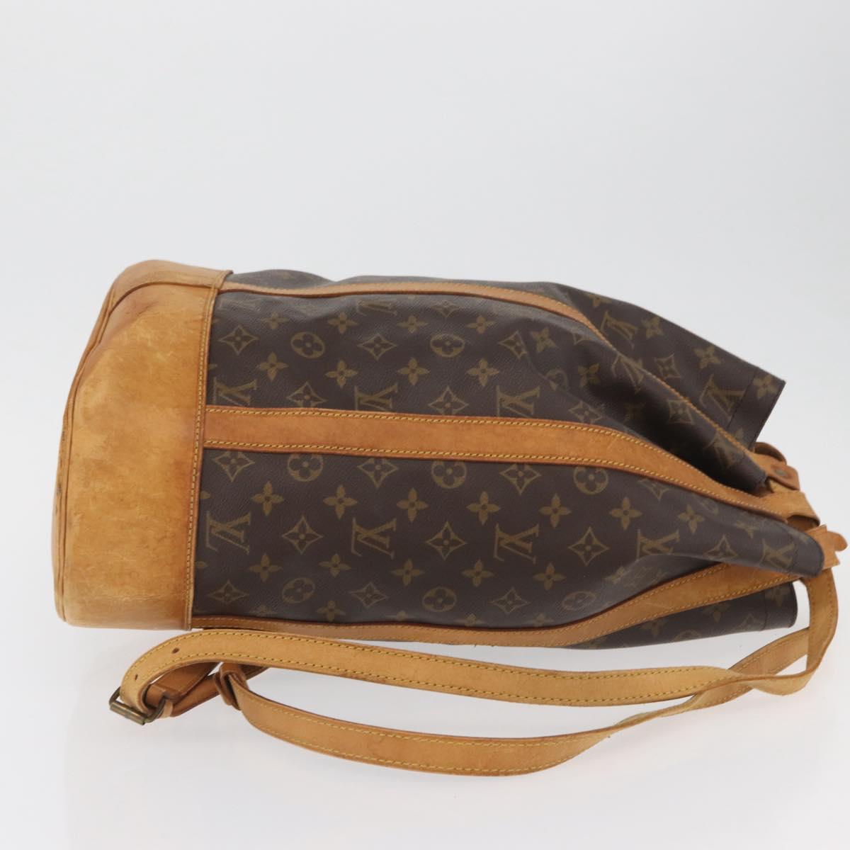 LOUIS VUITTON Monogram Randonnee GM Shoulder Bag M42244 LV Auth bs34074