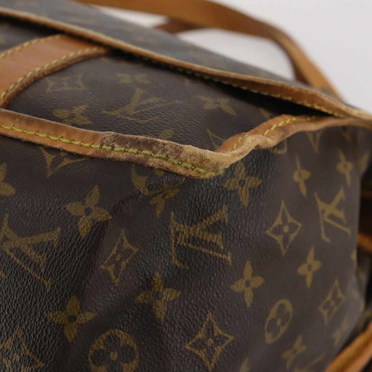 LOUIS VUITTON Monogram Sac Kleber Travel Bag M58122 LV Auth bs34077