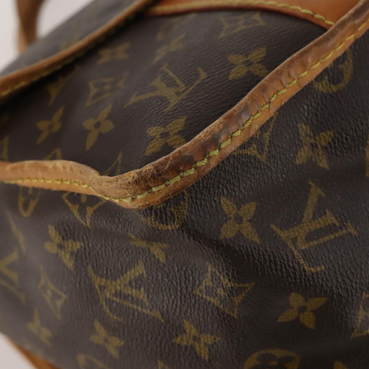 LOUIS VUITTON Monogram Sac Kleber Travel Bag M58122 LV Auth bs34077