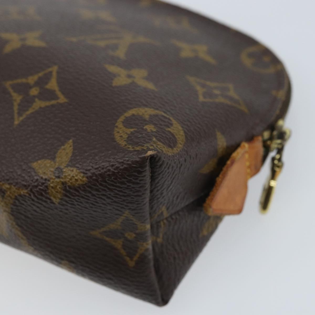 LOUIS VUITTON Monogram Pochette Cosmetic PM Pouch M43998 LV Auth bs34087