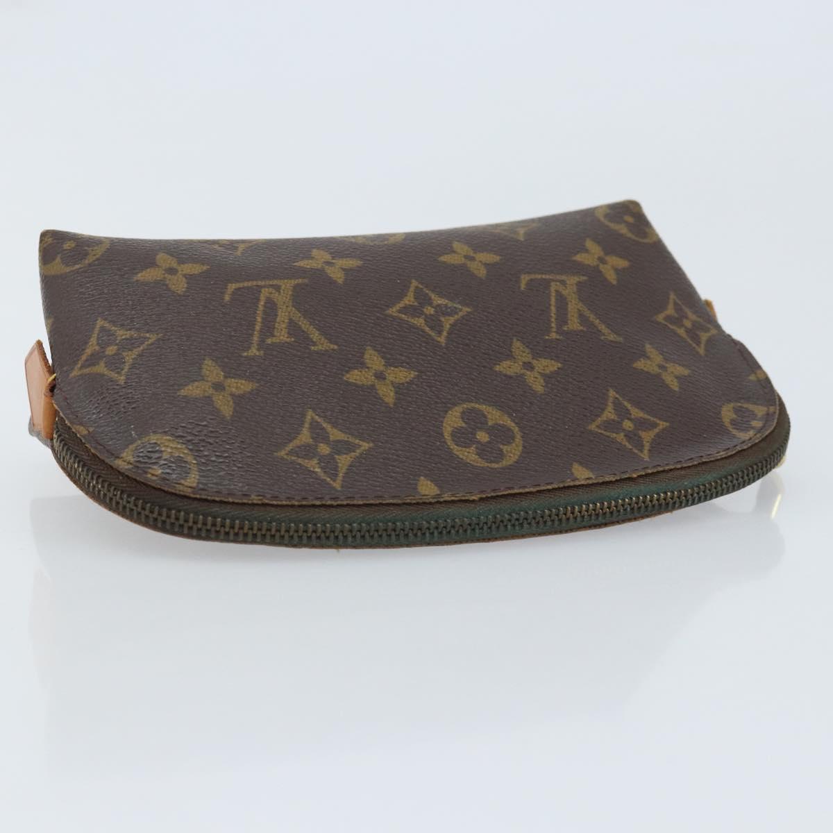 LOUIS VUITTON Monogram Pochette Cosmetic PM Pouch M43998 LV Auth bs34087