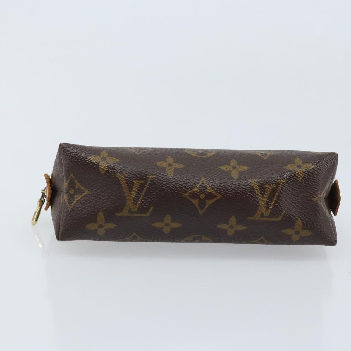 LOUIS VUITTON Monogram Pochette Cosmetic PM Pouch M43998 LV Auth bs34087