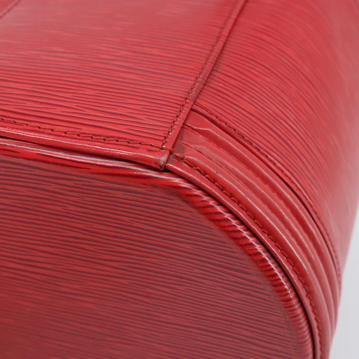 LOUIS VUITTON Epi Cannes Hand Bag Red M48037 LV Auth bs34129