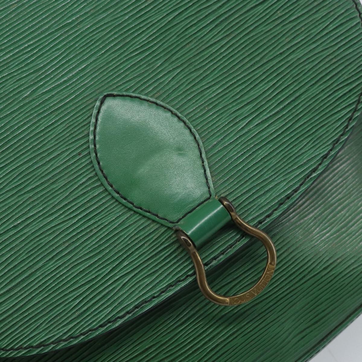 LOUIS VUITTON Epi Saint Cloud GM Shoulder Bag Green M52194 LV Auth bs34130