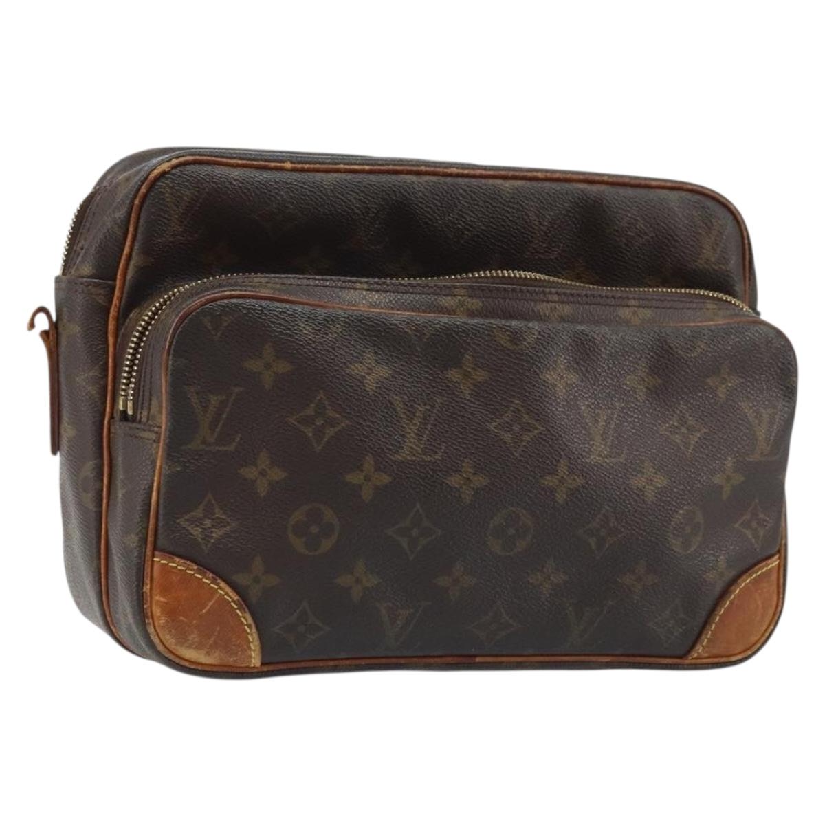 LOUIS VUITTON Monogram Nile Shoulder Bag M45244 LV Auth bs34132