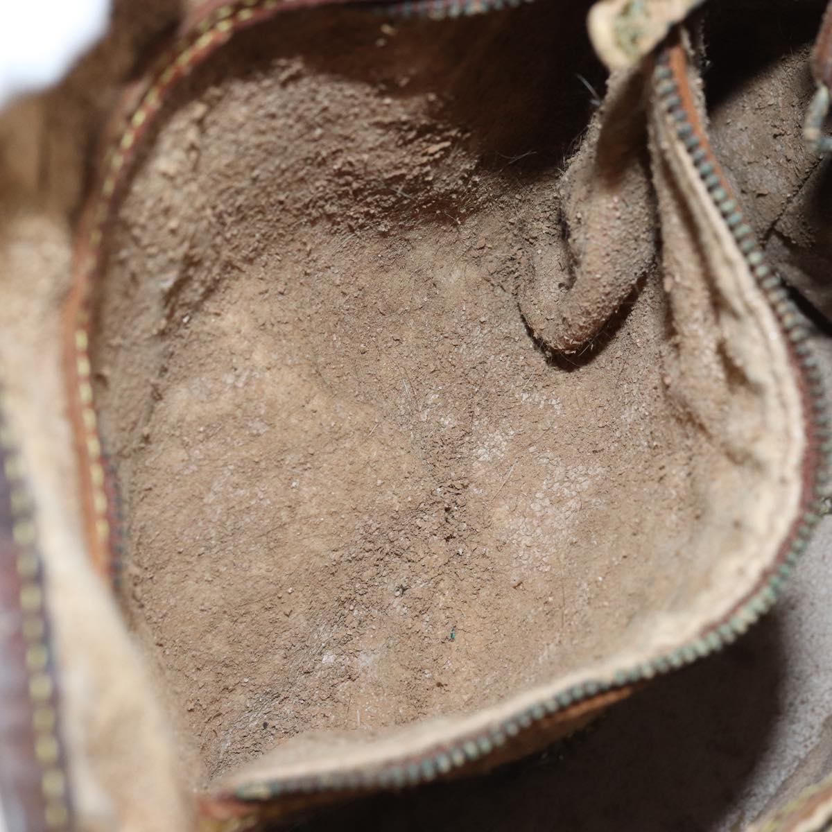 LOUIS VUITTON Monogram Bucket PM Shoulder Bag M42238 LV Auth bs34133