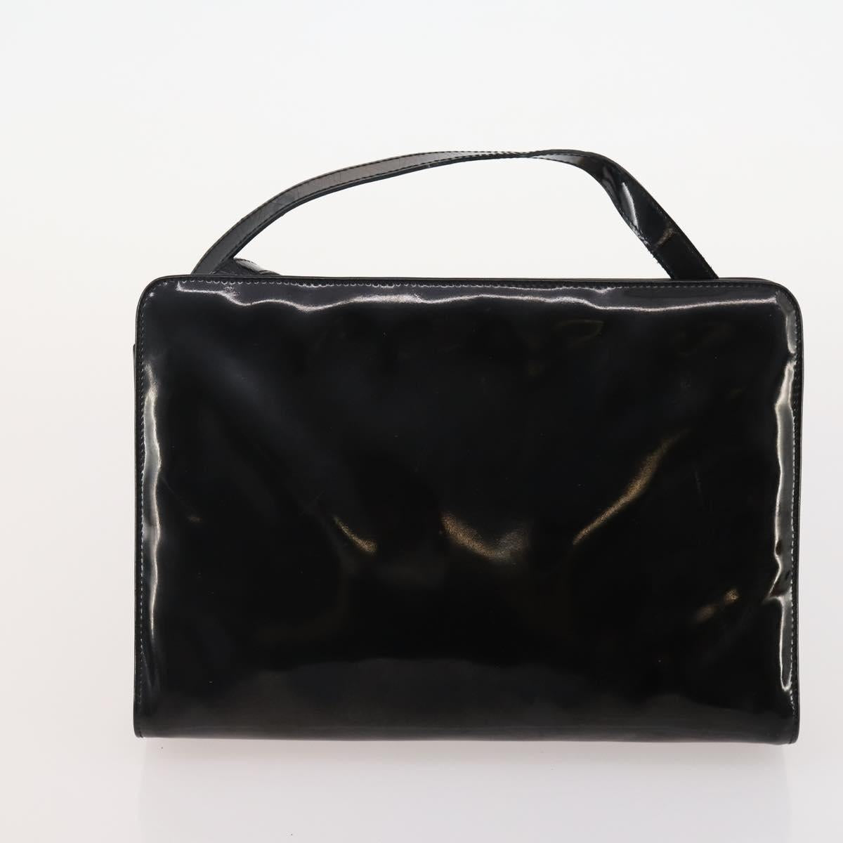 Salvatore Ferragamo Shoulder Bag Leather 2 Set Black Gray Auth bs34139
