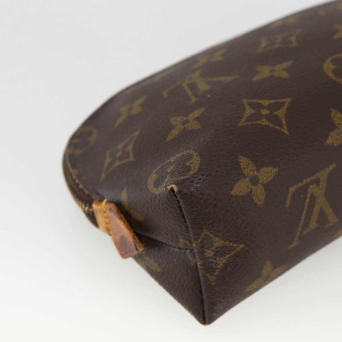 LOUIS VUITTON Monogram Pochette Cosmetic PM Pouch M43998 LV Auth bs34176