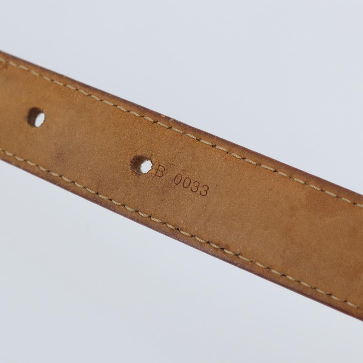 LOUIS VUITTON Monogram Cherry Blossom Ceinture Belt 40.2"" M9273Y Auth bs34187