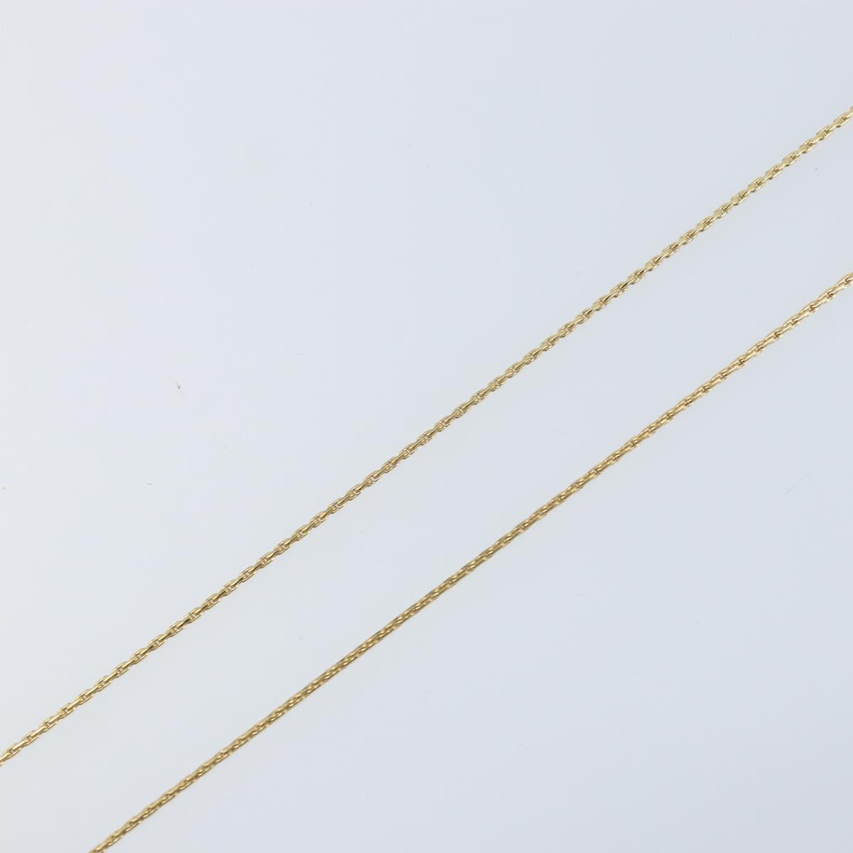 Christian Dior Necklace metal Gold Tone Auth bs34192