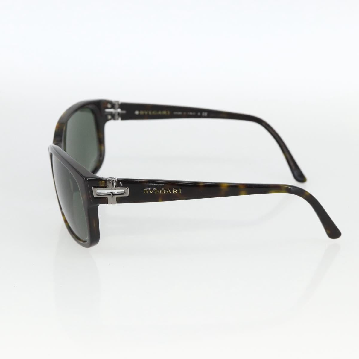 BVLGARI Tortoise Sunglasses plastic Brown Auth bs34198