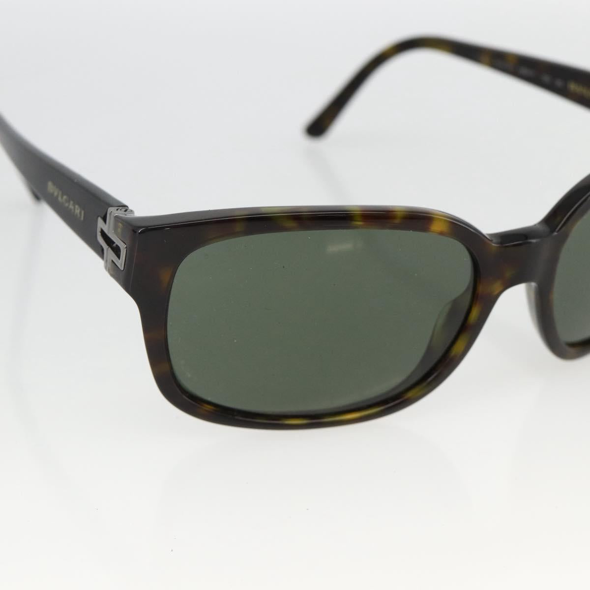 BVLGARI Tortoise Sunglasses plastic Brown Auth bs34198