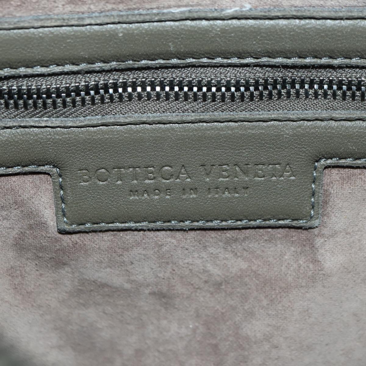 BOTTEGA VENETA INTRECCIATO Hobo Shoulder Bag Leather Brown Auth bs34211SAV