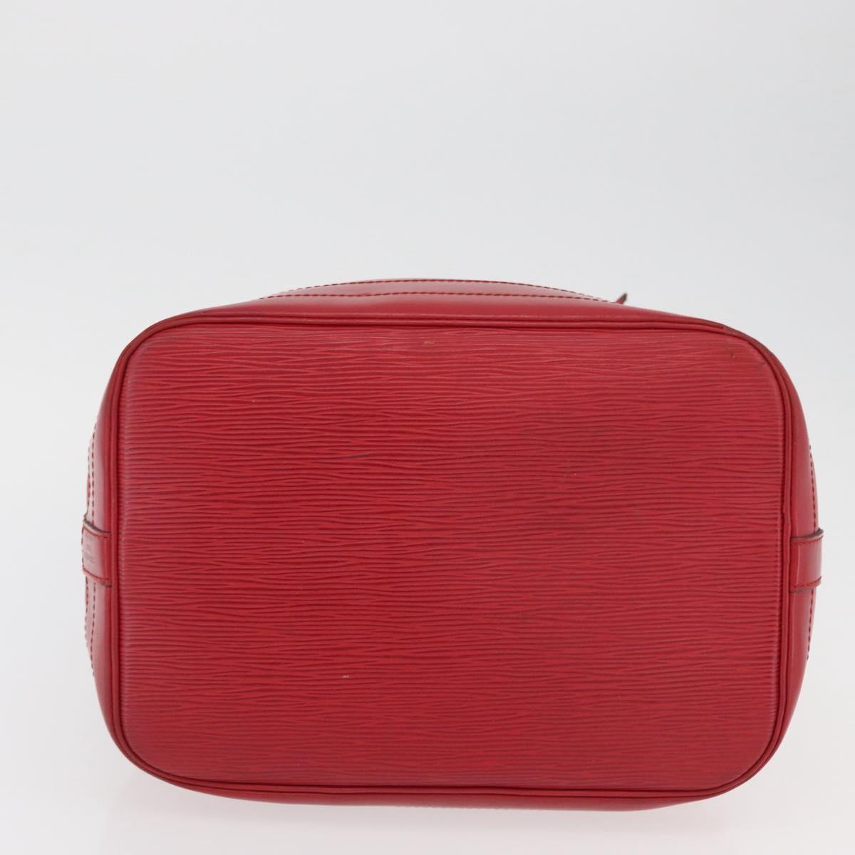 LOUIS VUITTON Epi Noe Shoulder Bag Red M44007 LV Auth bs34282