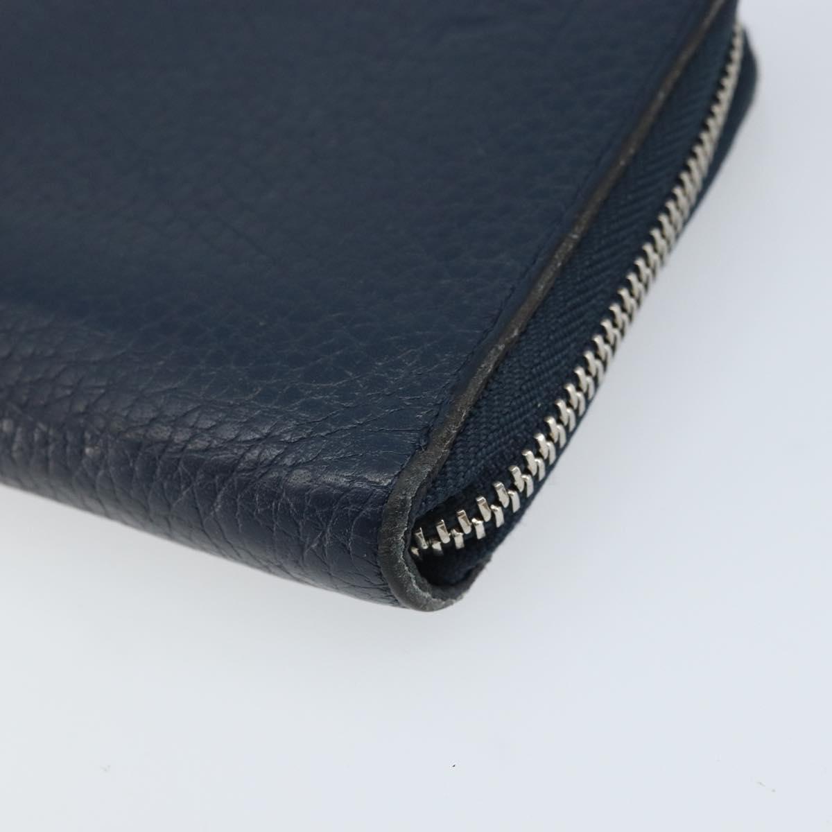LOUIS VUITTON Wallet Vertical Taurillon Clemence Leather M58823 Auth bs34331