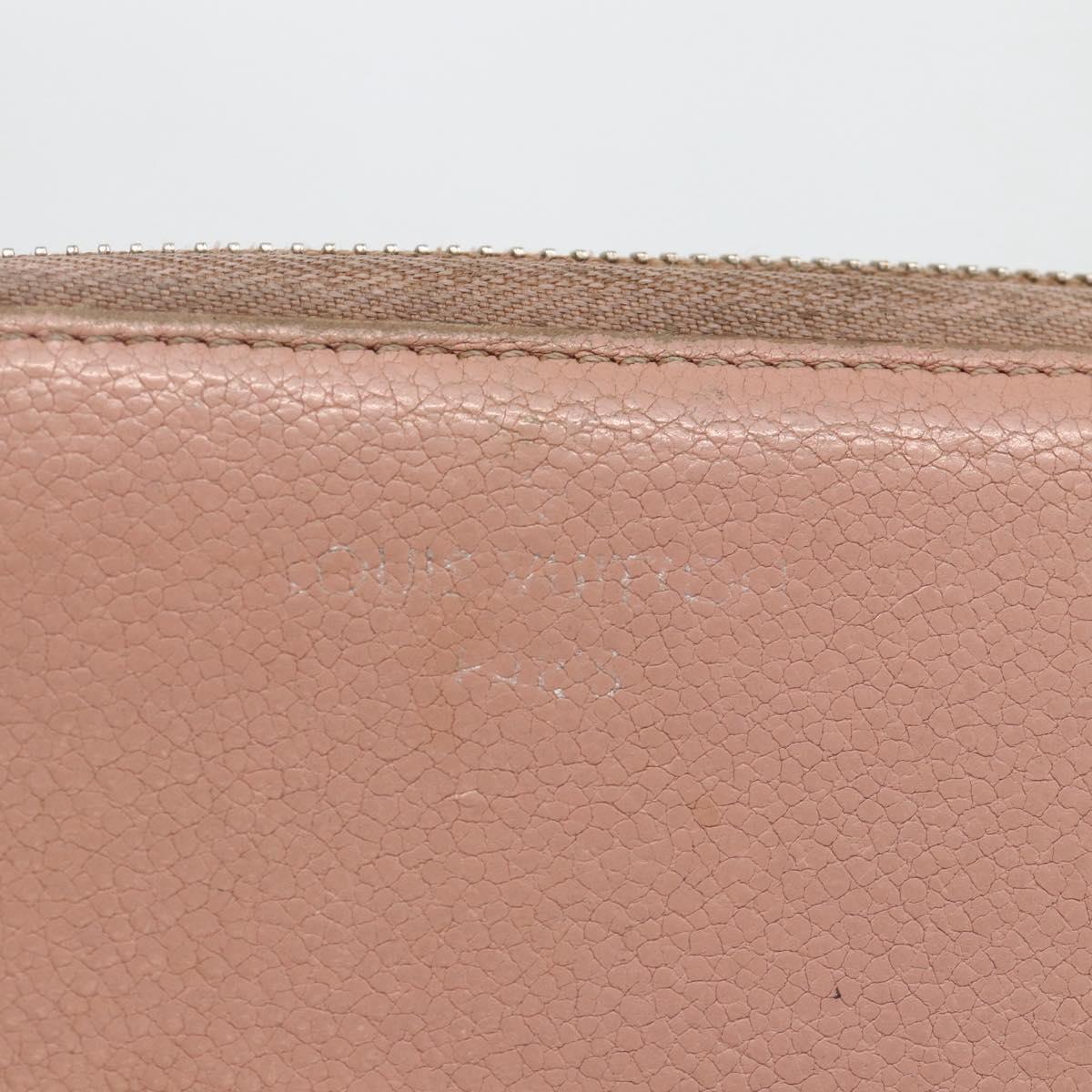 LOUIS VUITTON Portefeuille Comet Taurillon Clemence Leather M63103 Auth bs34332