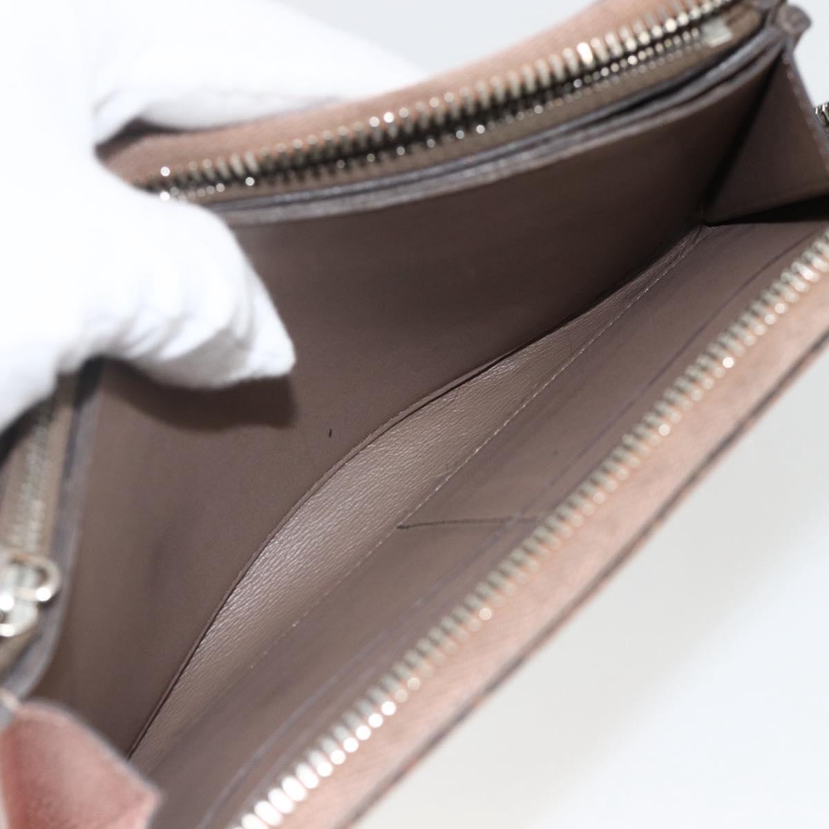 LOUIS VUITTON Portefeuille Comet Taurillon Clemence Leather M63103 Auth bs34332