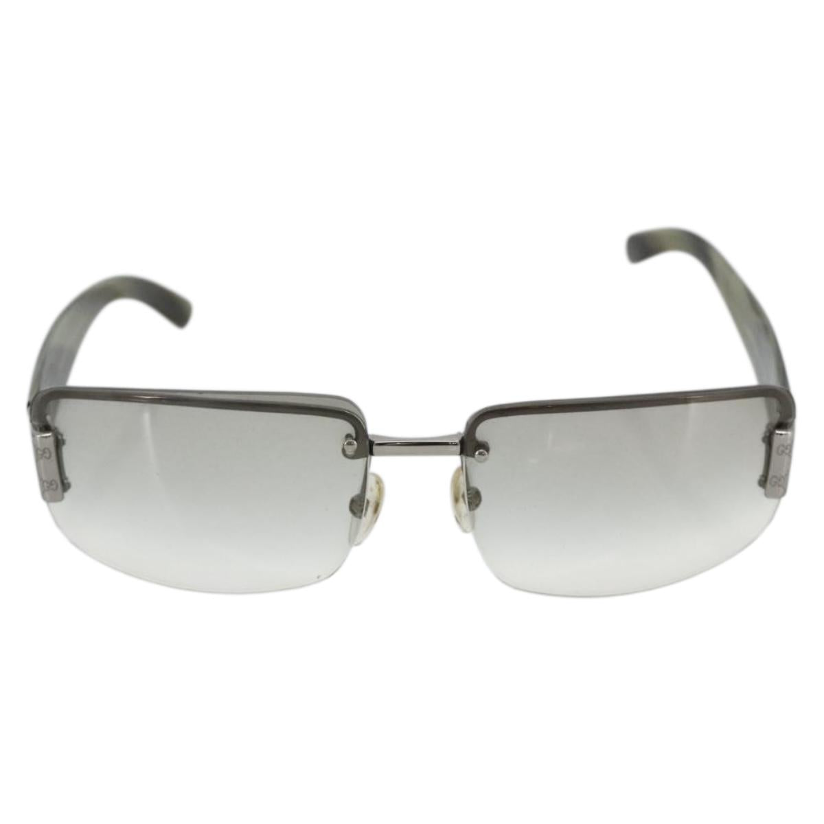 GUCCI Sunglasses plastic Gray Auth bs34337A
