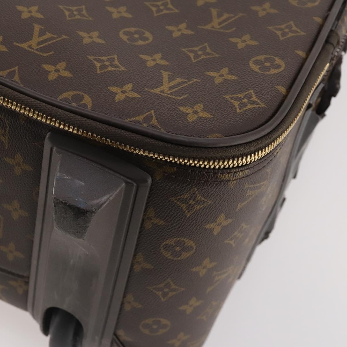 LOUIS VUITTON Monogram Pegas 65 Suitcase M23295 LV Auth bs34345