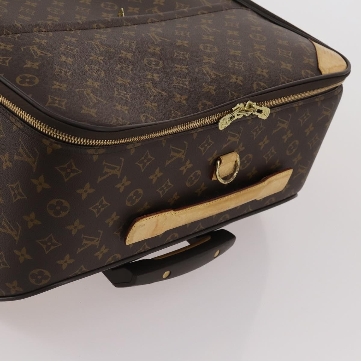 LOUIS VUITTON Monogram Pegas 65 Suitcase M23295 LV Auth bs34345
