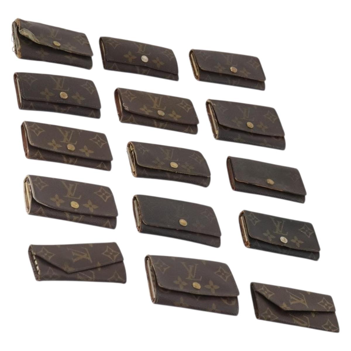 LOUIS VUITTON Monogram Key Case 15 Set LV Auth bs34355
