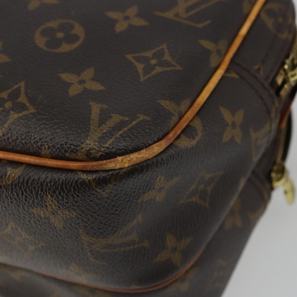 LOUIS VUITTON Monogram Reporter PM Shoulder Bag M45254 LV Auth bs34387