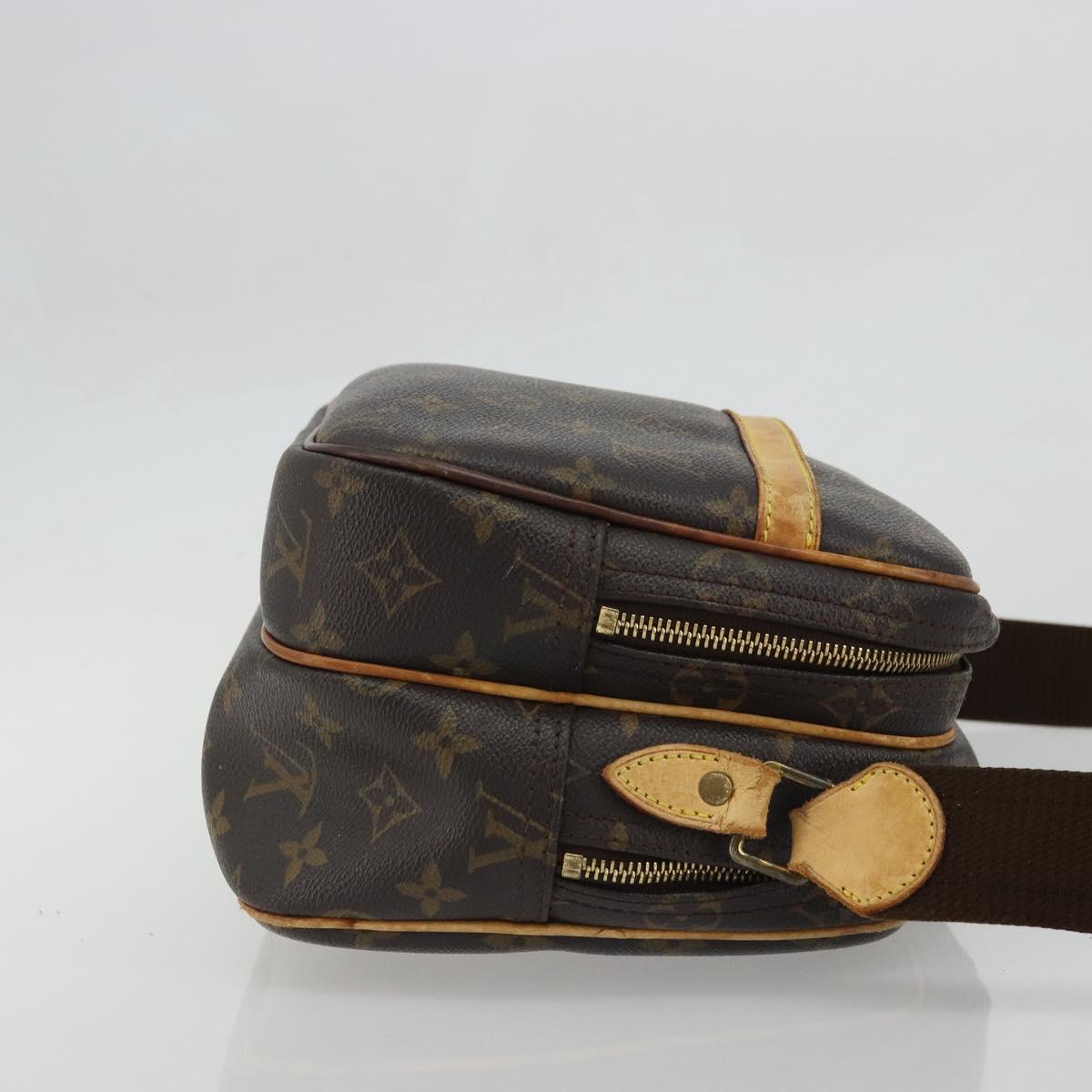 LOUIS VUITTON Monogram Reporter PM Shoulder Bag M45254 LV Auth bs34387